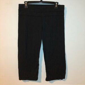 Lululemon Black Crop Capris Size 10